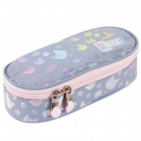 Penar Rigid, St.Right cu Clapeta Interioara, Colectia - Silver Cats PC01 23 x 9,5 x 6 cm
