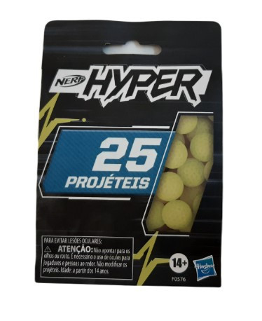 Set 25 mingi, Nerf, Compatibil cu Nerf Hyper, 14+, Verde