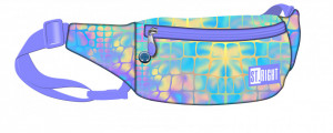 Borseta Brau 2 Fermoare St.Majewski, Impermeabila, Colectia St.Right - Pastel Snake WB01, 10x26x7cm