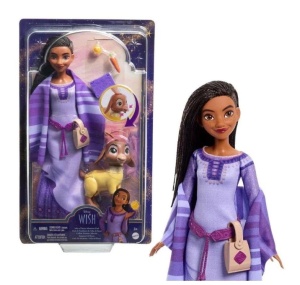 Disney Wish Set Papusa Asha Cu Accesorii