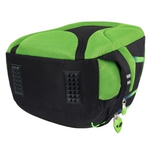 Ghiozdan Prescolari, St.Right, 3 Compartimente, Impermeabil, Green Power (Alien) BP26, 39x27x17cm - Img 5
