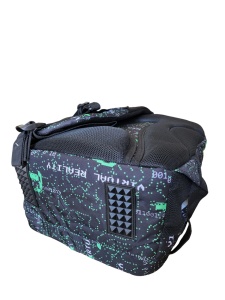 Ghiozdan Scolar 4 Compartimente, Ergonomic, Impermeabil, Colectia St.Right - VR Gamer BP58, 40x28x18cm - Img 5