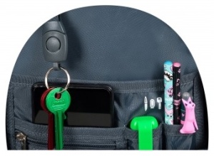 Ghiozdan Scolar St.Right BP01 K-Pop Rhythm 4 Compartimente, Ergonomic, 43x32x21cm - Img 7
