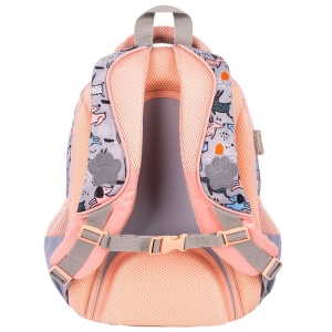 Ghiozdan St.Majewski, Ergonomic, Impermeabil, Colectia My Little Friend Grey York BP58, 40x28x18cm - Img 2