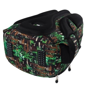 Ghiozdan St.Right, 4 Compartimente, Ergonomic, Impermeabil, Game Over BP04 43x32x20cm - Img 4