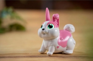 Jucarie Iepuras interactiv Roz – Lets Go Bunny, 25 de Sunete 21 x 7,8 x 24 cm, 5 Ani+ - Img 4