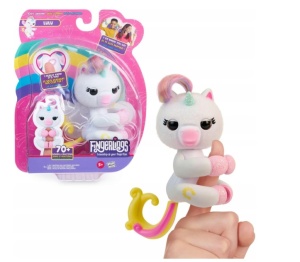 Jucarie interactiva Fingerlings, 70 sunete, multicolor, 4,5x8,5x9cm,