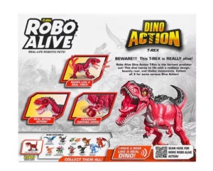 Jucarie interactiva Robo Alive Dino Action - T-Rex - Img 2