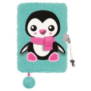 Jurnal cu Lacat, Plusat, St.Majewski, My Little Friend Pinguin A5, 96 foi Dictando