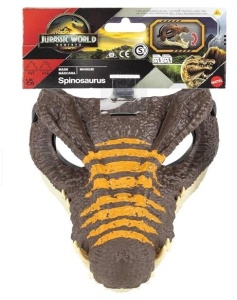 Mască interactivă de dinozaur Mattel Jurassic World Rebirth - Spinosaurus (JGG11)