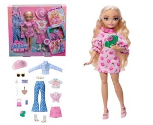 Papusa Barbie Mattel, Dream Besties, Blonda, Festival Looks