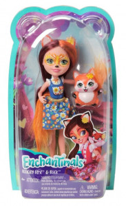 Papusa Enchantimals - Felicity Fox si Flick
