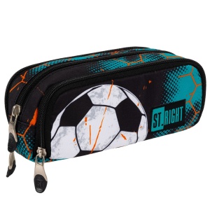Penar Borseta cu 2 Fermoare, St.Right, PU03 Turbo Kick