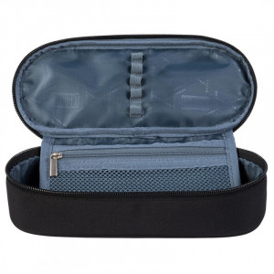 Penar Borseta Rigid, St.Majewski cu 1 Compartiment cu Clapeta Interioara, Suplimentara, Multifunctionala, Colectia St.Right - HOLO MULTICOLOR PC01 6x23x9,5cm - Img 3