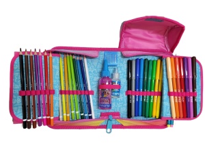 Penar Echipat Upside, Mitama, cu 1 Fermoar si 2 Extensii, 43 Piese, Music Lover, 23.5x14x8.5cm - Img 5