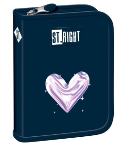 Penar St.Right, PC03 Moonlight Heart, 1 fermoar, 2 extensii, neechipat, 20.5x14x3.5 cm