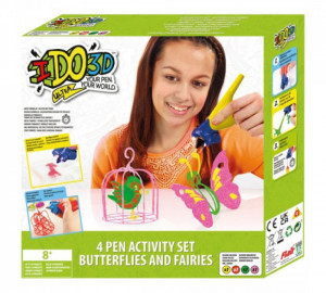 Set de Desen IDO 3D Ultra 4 Fluturi și zâne - Img 3