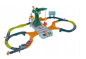 Set trenulet Mattel, Tomas si Prietenii, interactiv, Multicolor, 4.4m - Img 2