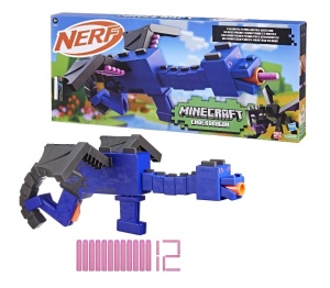 Blaster Nerf Minecraft - Ender Dragon, 12 proiectile F7912