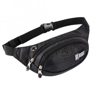 Borseta Brau, St.Right, cu 2 Compartimente, Impermeabila, Colectia Shiny Snake WB02, 30x14.5x7cm