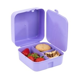 Cutie de Sandwich cu 4 Compartimente - Pusheen Mov 13.5x13x8cm, 1100ml - Img 3