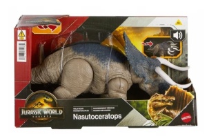 Dinozaur, Mattel, Jurassic World Nasutoceratops 4+