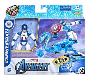 Figurina, Hasbro, AVENGERS CAPTAIN AMERICA, 4ani,