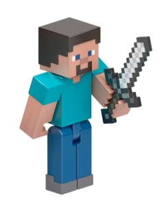 Figurina Minecraft, Matel, Build Portal, Steve 6+
