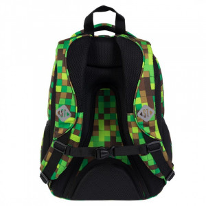 Ghiozdan Scolar 4 Compartimente, St.Majewski, Maner si Spate Ergonomic, Impermeabil, Elemente Reflectorizante, Colectia St.Right - Master Gamer BP68, 40x28x18cm - Img 2
