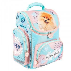 Ghiozdan Scolar Ergonomic St.Majewski - My Little Friend Fluffy Dog, Ventilatie - Img 1