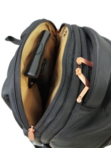 Ghiozdan tip Troler, ProBag Premium, 6 Compartimente, Roti Silicon, Impermeabil, 47x32x23 cm - Img 6