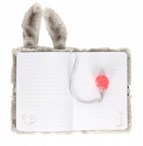 Jurnal cu Lacat, Plusat, St.Majewski, Gray Bunny, A5, 96 foi Dictando - Img 3