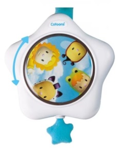 Lampa de veghe muzicala Cotoons Smoby 315504, Alb