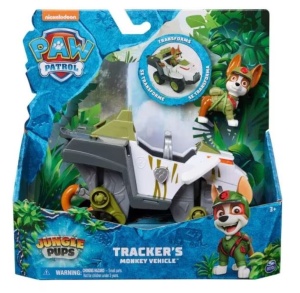Masinuta Spin Master, Paw Patrol, Tracker's Monkey Vehicle +3ani