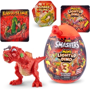 Ou Dinozaur Zuru Smashers, Mini Light Up Dino Egg