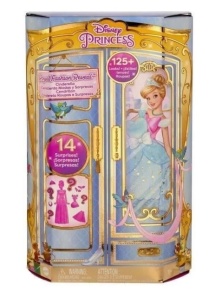 Papusa Disney Princess Cinderella, Mattel, albastru