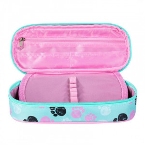 Penar Borseta Rigid, St.Majewski cu 1 Compartiment, Clapeta Interioara, Colectia My Little Friend Pastel Cat PC01 23x9,5x6cm - Img 2