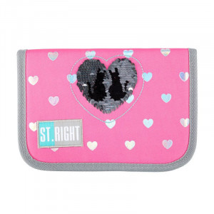 Penar cu 1 Fermoar si 2 Extensii, St.Majewski, Gama St.Right Sequin Cats PC03 cu Paiete - Img 2