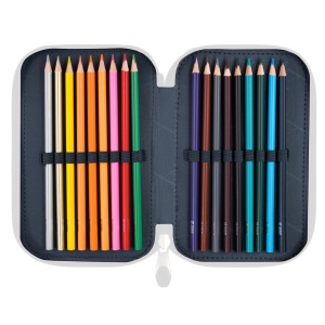 Penar Echipat cu 3 Fermoare, St.Right PC05 Race Check, 19x13x7cm - Img 2