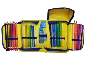 Penar Echipat Upside, Mitama, cu 1 Fermoar si 2 Extensii, 43 Piese, Speedy, 23.5x14x8.5cm - Img 5