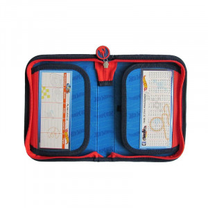 Penar Rigid cu 1 Fermoar si 2 Extensii, St.Majewski, Neechipat, Colectia Hot Wheels PC03 20.5x14x3.5cm - Img 3