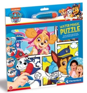 Puzzle de Colorat Clementoni Water Magic - Paw Patrol, 30 piese