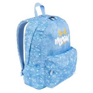 Rucsac St.Right Meow Mood BP33, Impermeabil, 16l, 40x31x17 cm - Img 2