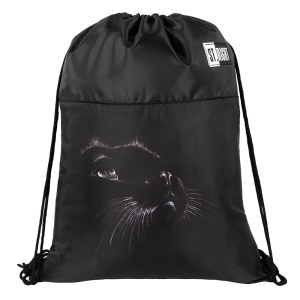 Sac Sport, Colectia St Right - Black Cat SO01 43x34cm