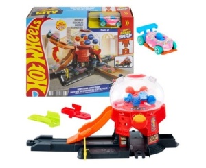 Set de joaca Hot Wheels City - Magazin de bomboane 1:64