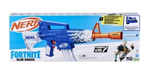 Blaster Nerf, Fortnite - Blue Shock, 10 proiectile, 8+ani