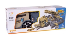 Camion Militar, MalPlay, 2 in 1 Transformabil in Baza Militara