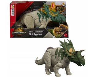 Dinozaur Jurassic World, Mattel, Spiclypeus 28cm 4+ani