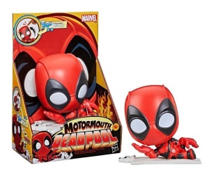 Figurina electronica Marvel Motormouth Deadpool, Hasbro, 12 cm