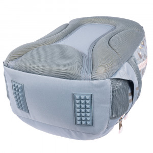 Ghiozdan Prescolari, Ergonomic, Impermeabil, Colectia St.Right - Silver Cats BP26, 39x27x17cm - Img 5